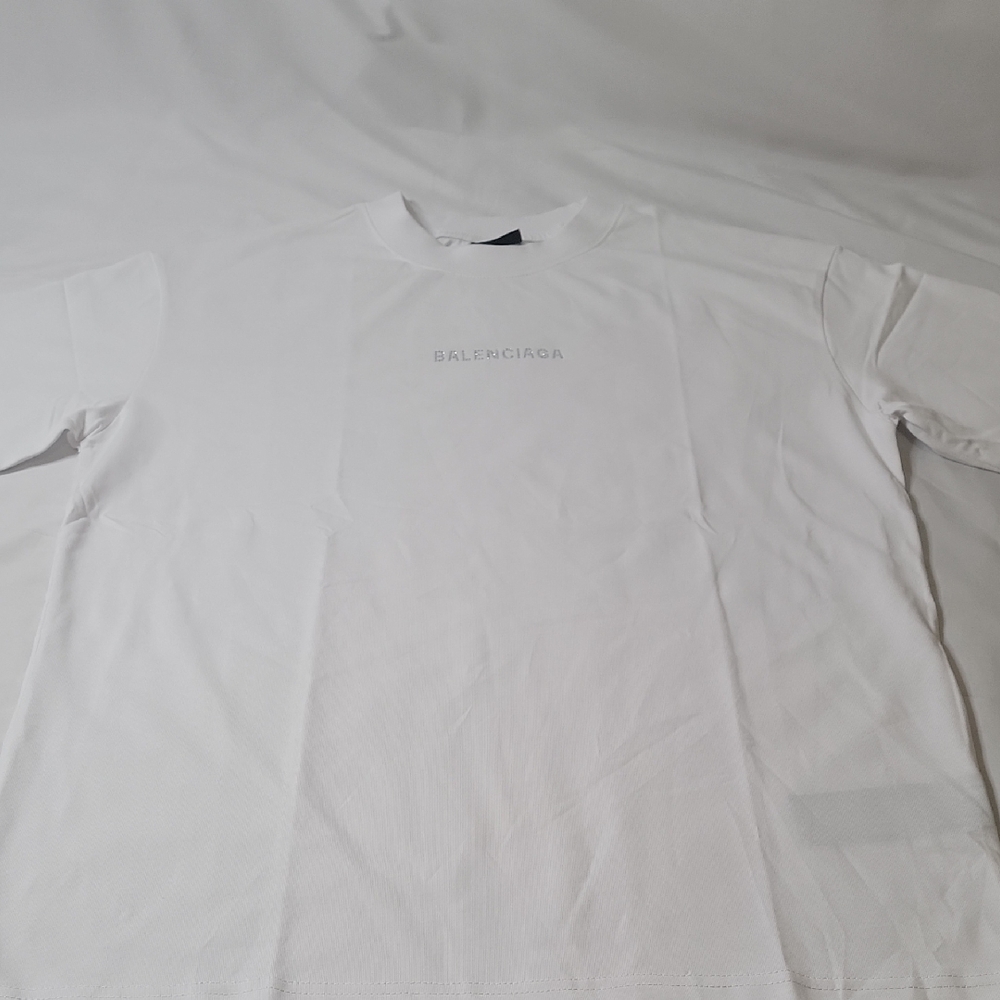 Balenciaga White Short Sleeve Tee